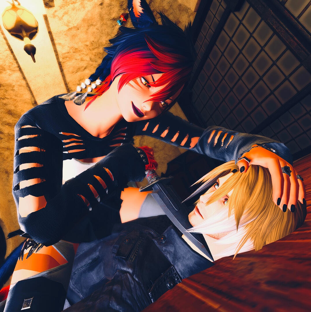 A young Lucan and Ko'shari on the beach in Costa del Sol